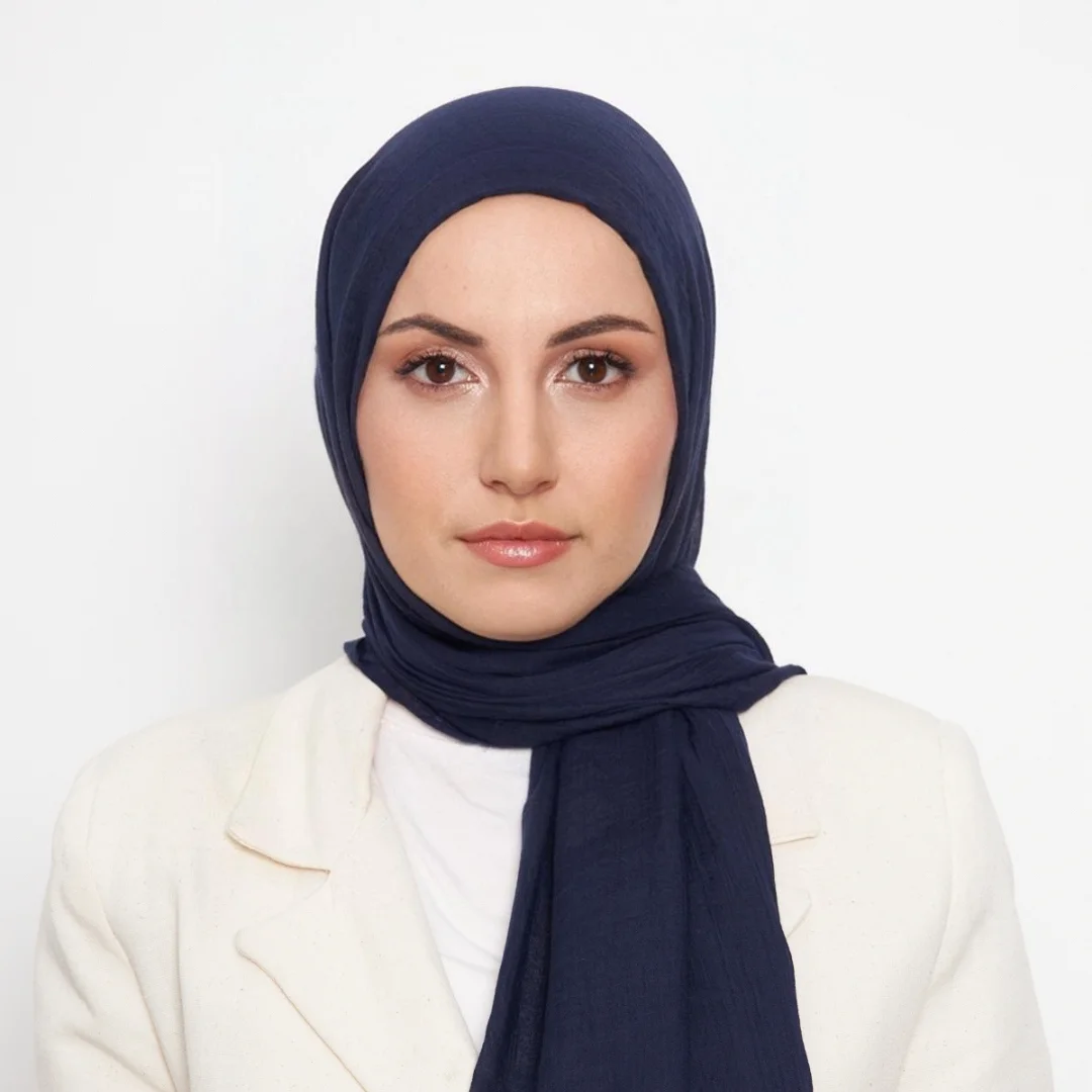 dubai premium şal lacivert nisa scarf