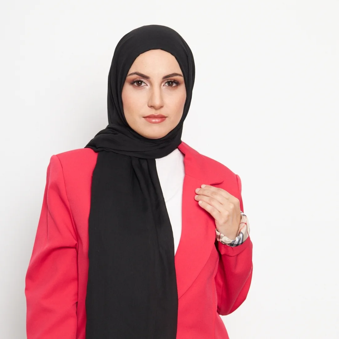 dubai premium şal siyah nisa scarf